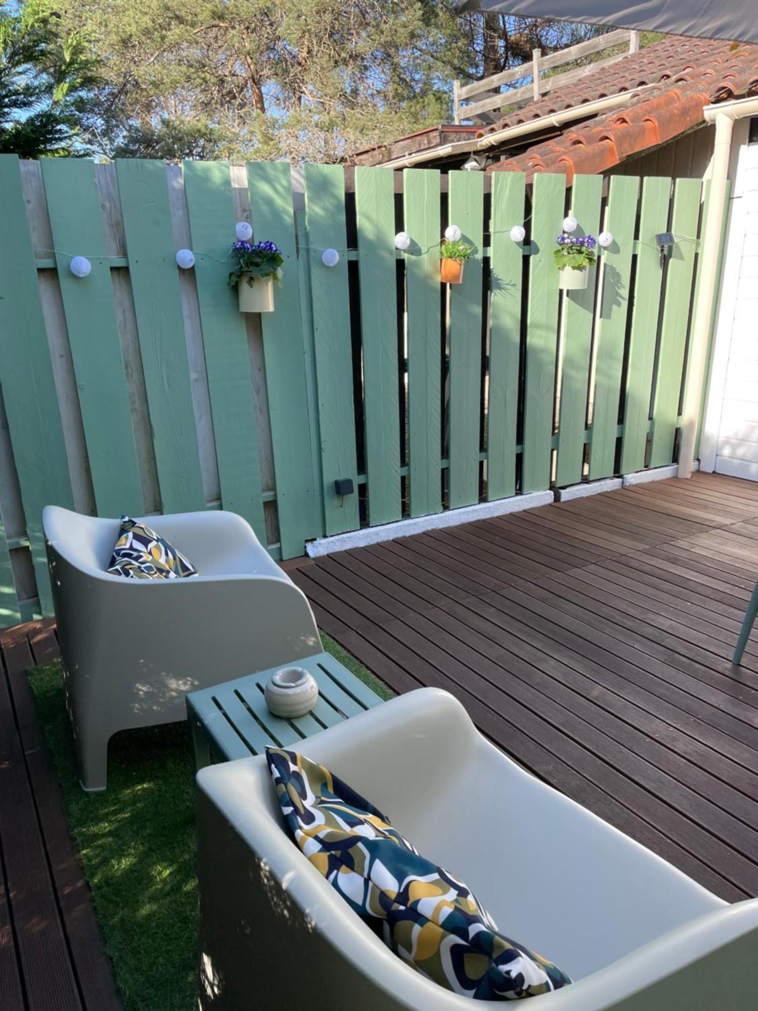 Jolie Maison Au Golf Lacanau Bagian luar foto