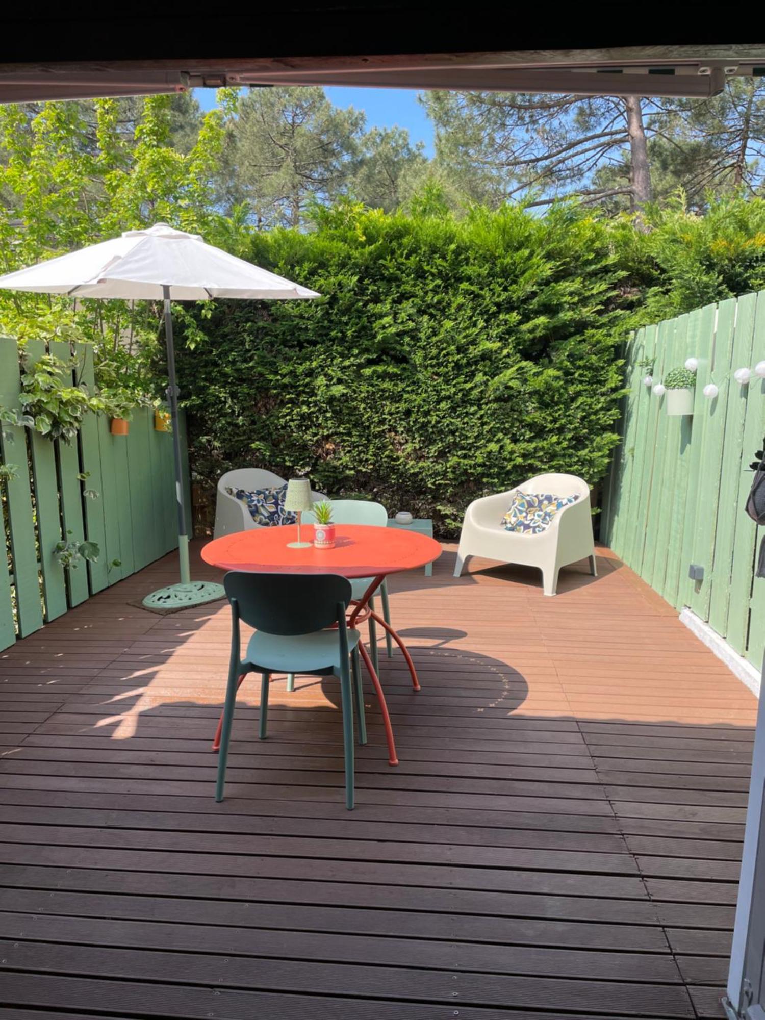 Jolie Maison Au Golf Lacanau Bagian luar foto